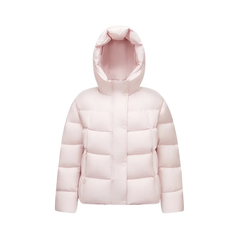 Kort dunjakke til kvinder | Varm letvægtskonstruktion | Quiltet design
