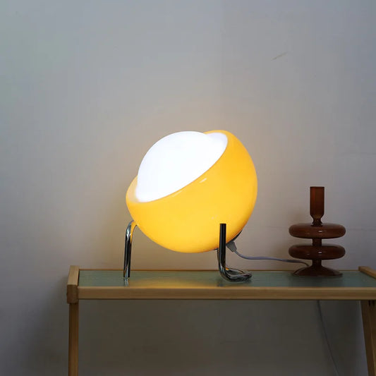 Bordlampe i Glas | Nordisk Retrodesign til Stuen eller Natbordet