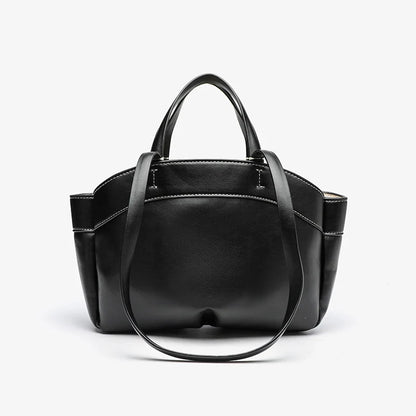 Stor Håndtaske til Kvinder | Struktureret Design | Lange Remme
