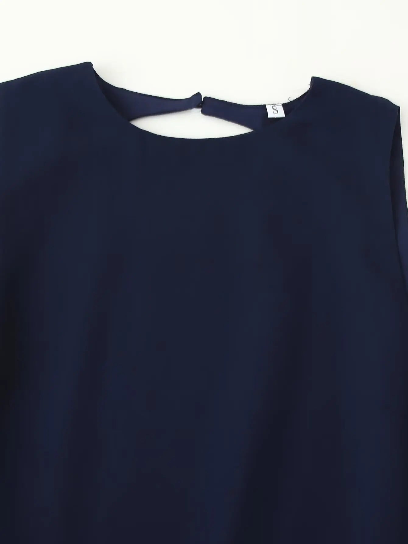 Kjole med farveblok og rygløs design til kvinder | A-formet festkjole