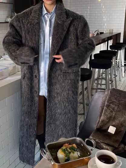 Lang Uldfrakke | Elegance | Oversized & Moderne Komfort