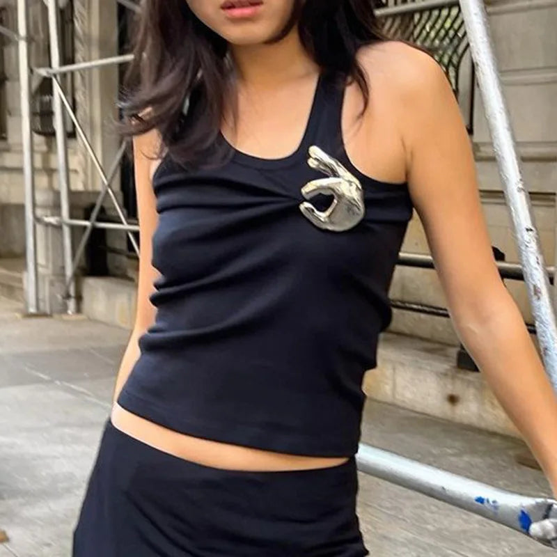 OK Figursyet tanktopkjole til kvinder | Elegant og feminin silhuet