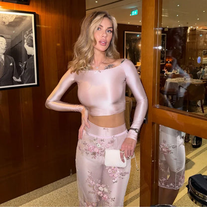 Elegant to-delt sæt til kvinder | Figursyet og moderne udtryk