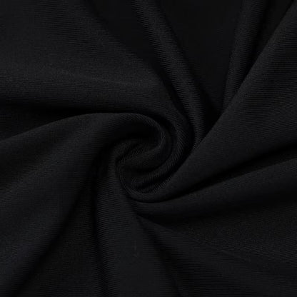 Elegant Lang Kjole til Kvinder | Asymmetrisk Skulder | Foldedesign